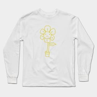 Sad Flower Long Sleeve T-Shirt